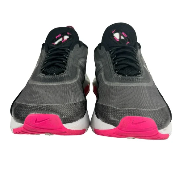 Nike Air Max 2090 Women's Shoes Size 11.5 Black Pink Silver DA4284-001 Lace Up - Picture 4 of 11